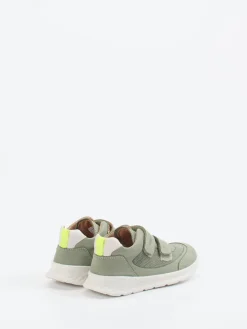 Kinder Superfit – Klettsneaker aus Nubukleder Salbei