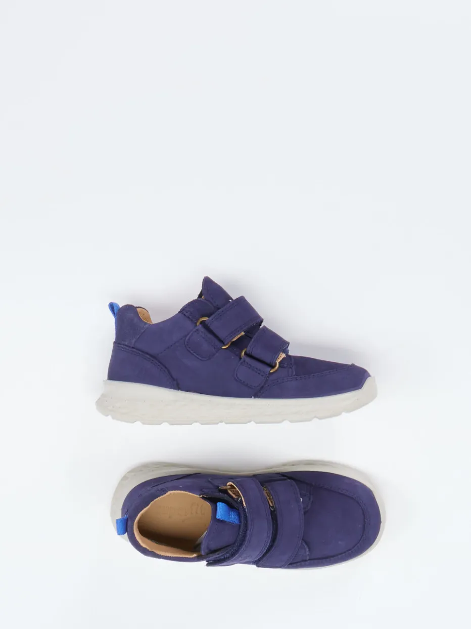 Kinder Superfit – Klettsneaker aus Nubukleder Dunkel