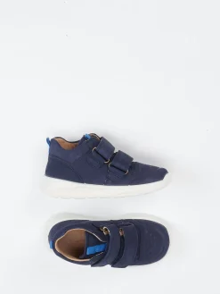 Kinder Superfit – Klett-Sneaker aus Nubukleder Marine