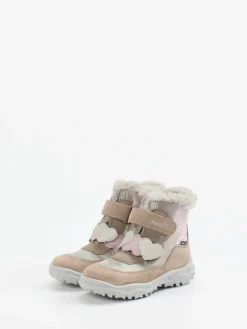 Kinder Superfit – Lauflernboot aus Veloursleder beige