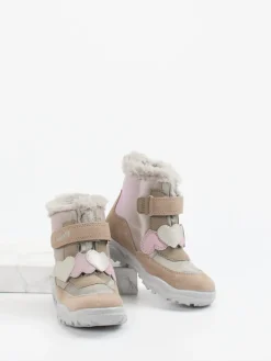 Kinder Superfit – Lauflernboot aus Veloursleder beige