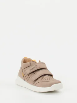 Kinder Superfit – Lauflernschuhe aus Nubukleder Taupe