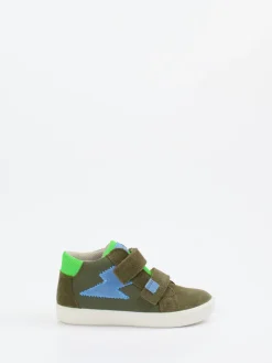 – Lauflernschuhe aus Veloursleder oliv*Superfit New