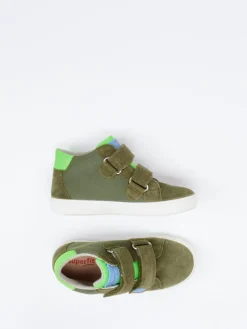 – Lauflernschuhe aus Veloursleder oliv*Superfit New