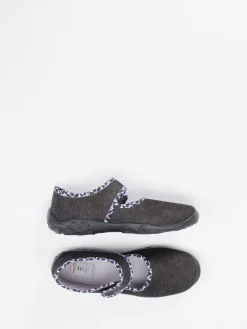 – Mary Jane Hausschuh aus Textil anthrazit*Superfit