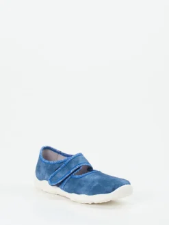 Kinder Superfit – Mary Janes aus Textil in Jeans