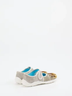 Kinder Superfit – Mary Janes aus Textil mit Pferdemotiv