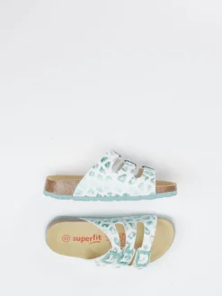 – Pantoletten aus Synthetik mit Korksohle*Superfit Clearance