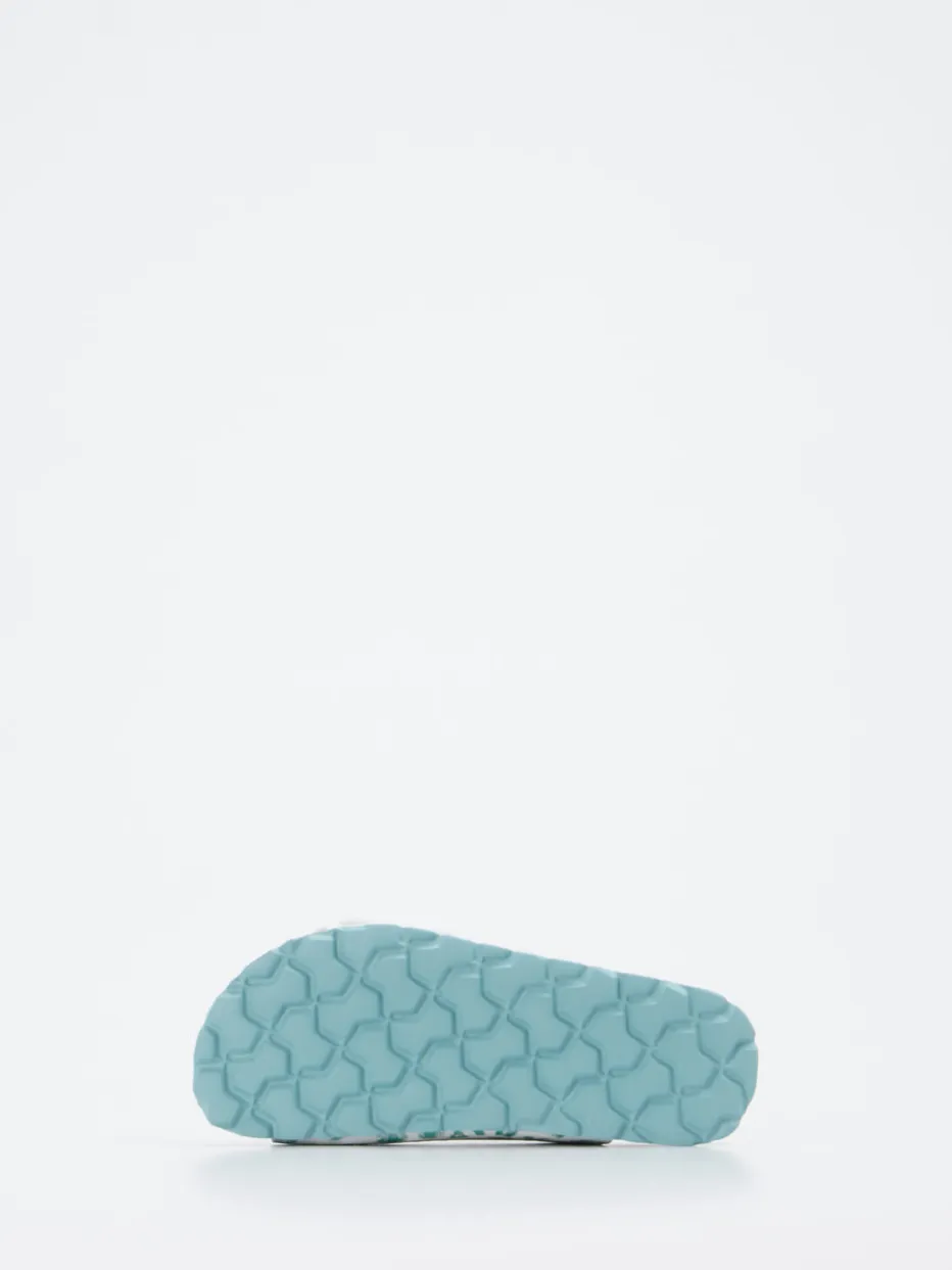 – Pantoletten aus Synthetik mit Korksohle*Superfit Clearance