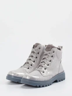 – Schnürboots aus Metallicleder farben*Superfit Online