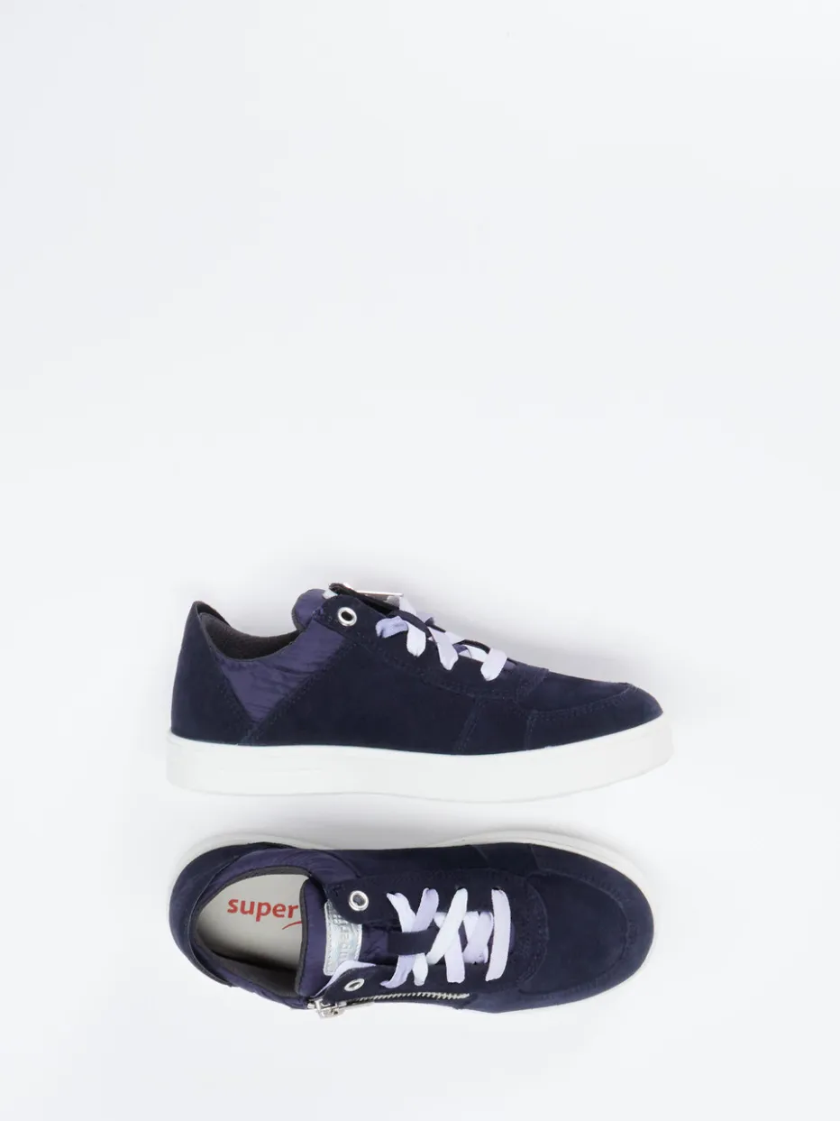 – Sneaker aus Veloursleder Dunkel*Superfit New