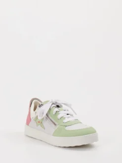 Kinder Superfit – Sneaker aus Veloursleder Pastell