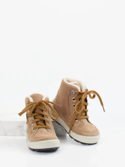 – Stiefeletten aus Veloursleder sandbeige*Superfit Online