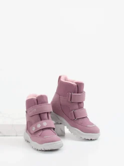 Kinder Superfit – Winterboots aus Synthetik in Altrosa