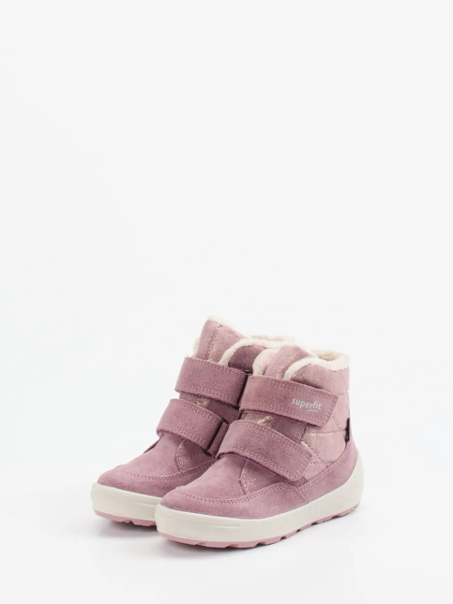 Kinder Superfit – Winterboots aus Veloursleder alt