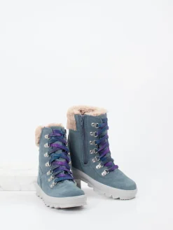 – Winterboots aus Veloursleder in grau*Superfit Discount
