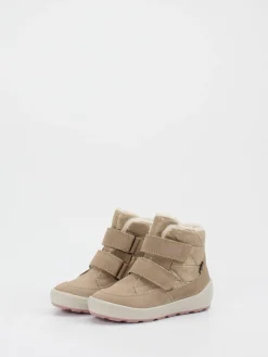 Kinder Superfit – Winterboots aus Veloursleder beige