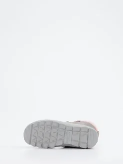 Kinder Superfit – Winterstiefel aus Veloursleder in Taupe