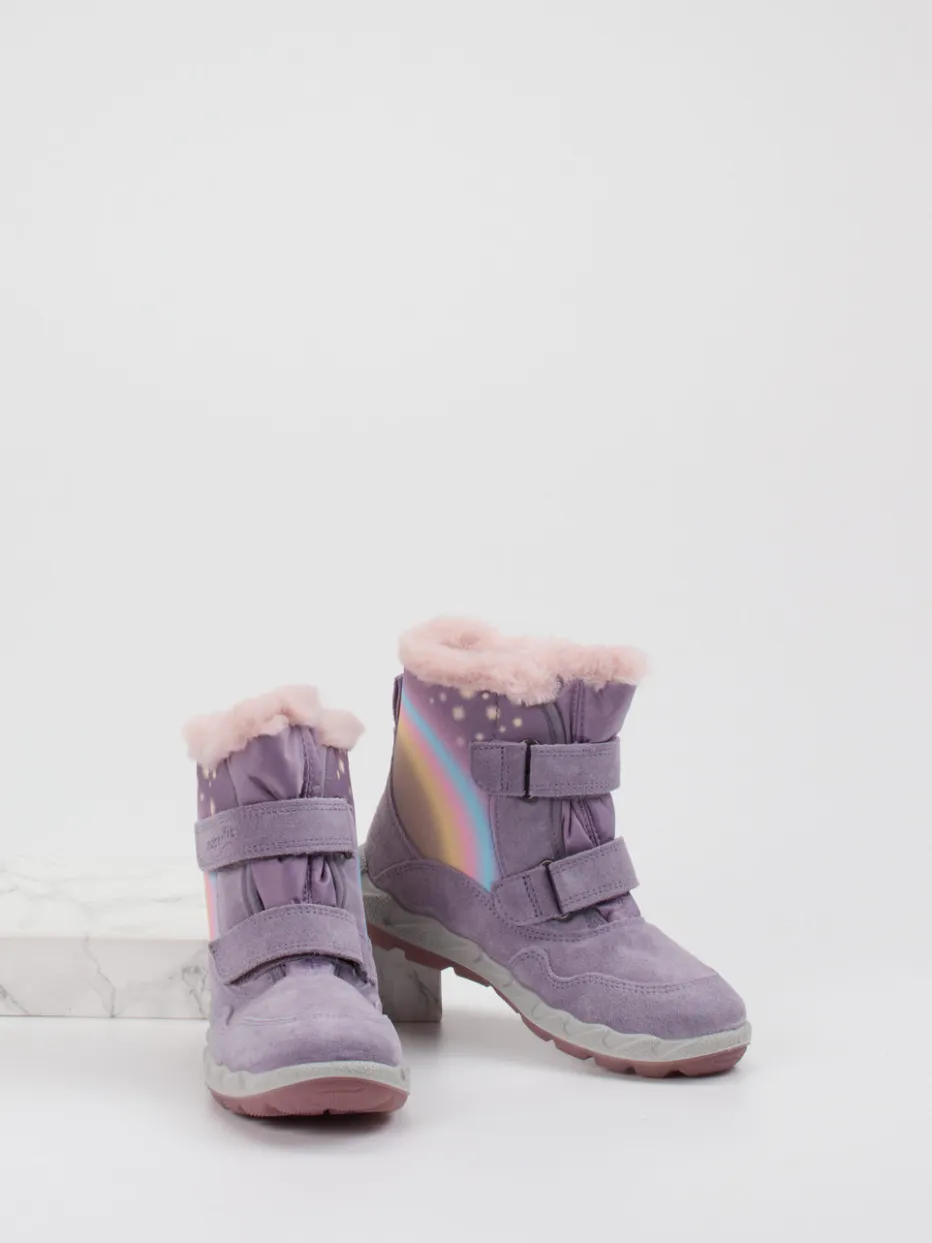 – Winterstiefel aus Veloursleder Flieder*Superfit Best