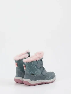Kinder Superfit – Winterstiefel aus Veloursleder grau