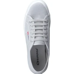 Damen Superga – Canvas-Sneaker aus Baumwolltextil hell