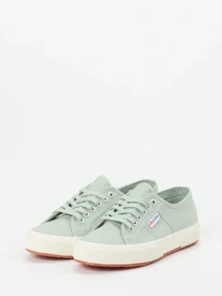 Damen Superga – Canvas-Sneaker aus Textil in Salbei