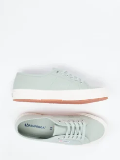Damen Superga – Canvas-Sneaker aus Textil in Salbei