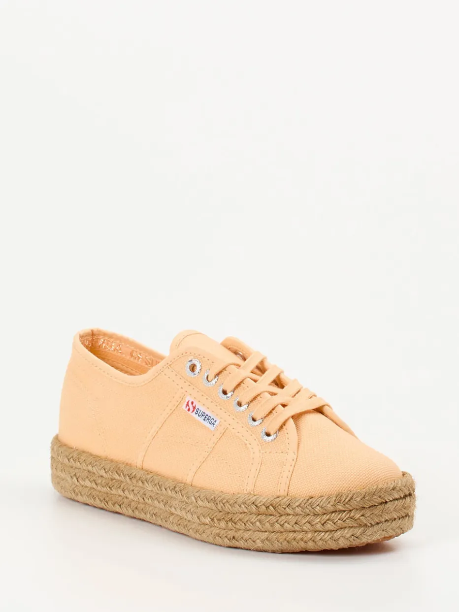 – Plateau-Sneaker aus Canvas in*Superga Clearance