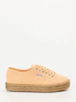 – Plateau-Sneaker aus Canvas in*Superga Clearance