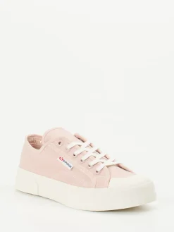 Damen Superga – Sneaker aus Baumwolltextil in Alt