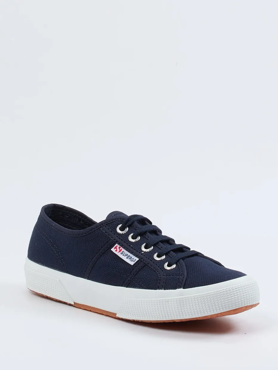 Damen Superga – Sneaker aus Canvas in Dunkel