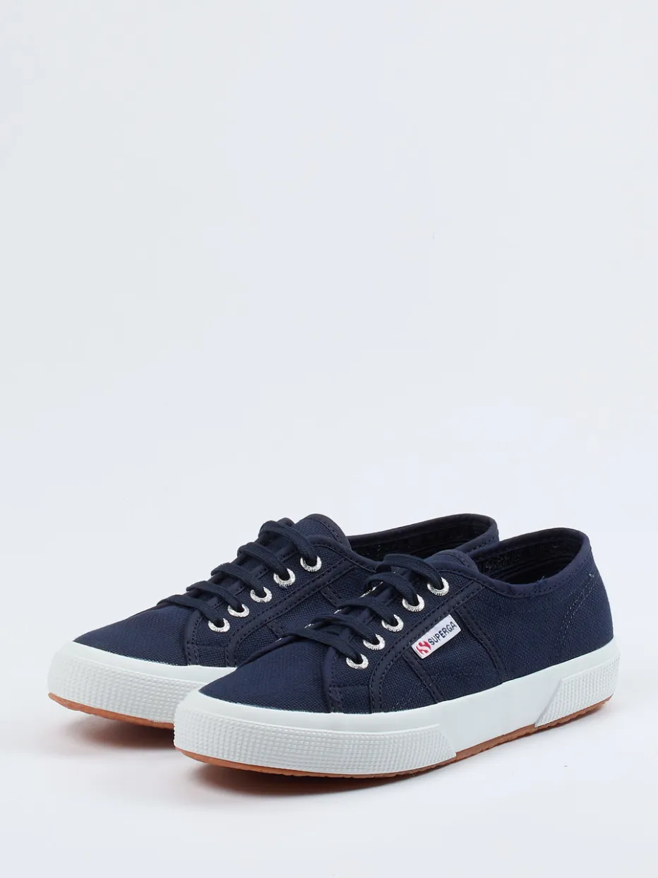 Damen Superga – Sneaker aus Canvas in Dunkel