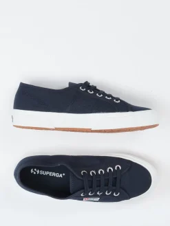 Damen Superga – Sneaker aus Canvas in Dunkel