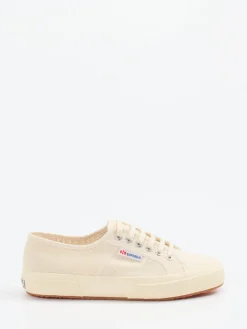 Damen Superga – Sneaker aus Canvas in Creme
