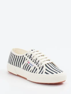 Damen Superga – Sneaker aus Canvas in Cremeweiß