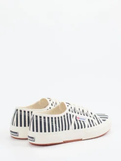 Damen Superga – Sneaker aus Canvas in Cremeweiß