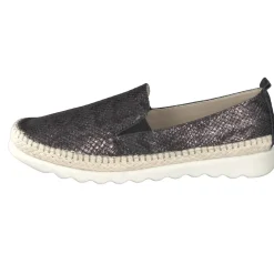 – Slipper aus Leder in Metallic-*The Flexx Sale