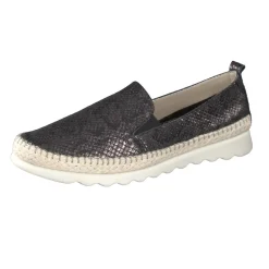 – Slipper aus Leder in Metallic-*The Flexx Sale