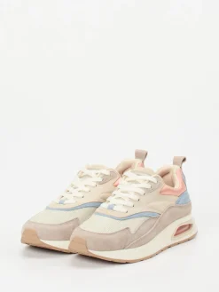 – Chunky Sneaker aus Nubukleder beige*THE HOFF BRAND Discount