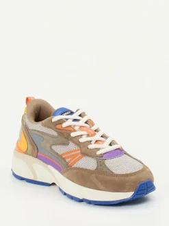 Damen THE HOFF BRAND – Chunky Sneaker aus Nubukleder color