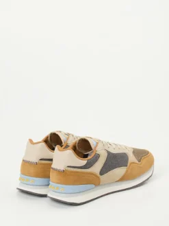 Herren THE HOFF BRAND – Retro-Sneaker aus Veloursleder Beige