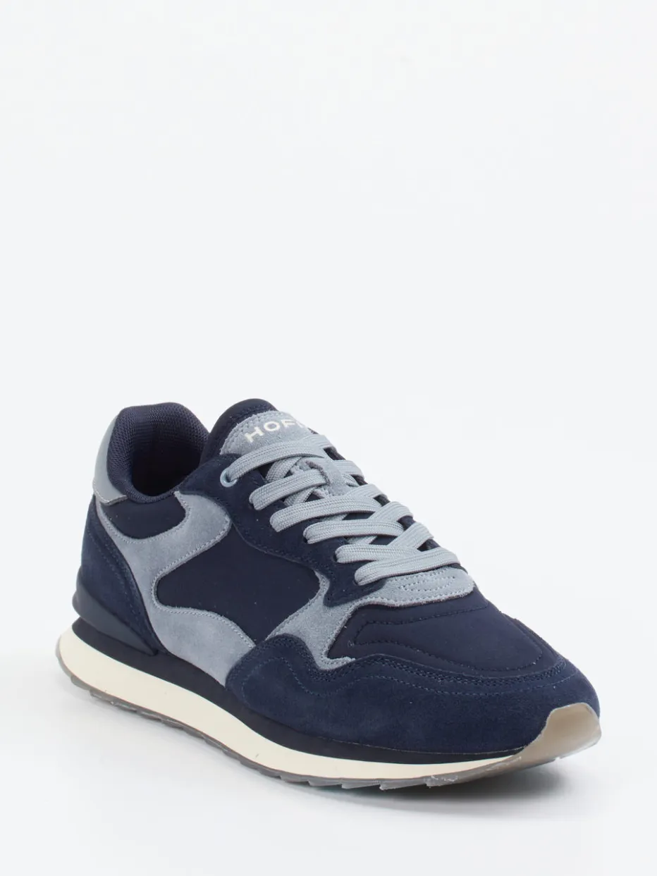 Herren THE HOFF BRAND – Retro-Sneaker Stuttgart aus Textil und Veloursleder