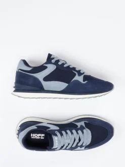 Herren THE HOFF BRAND – Retro-Sneaker Stuttgart aus Textil und Veloursleder