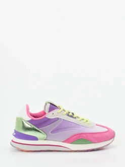 Damen THE HOFF BRAND – Retro-Sneaker aus Veloursleder color