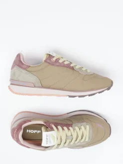 Damen THE HOFF BRAND – Retro-Sneaker aus Veloursleder/Textil