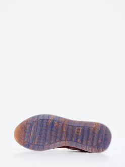 Damen THE HOFF BRAND – Retro-Sneaker Brüssel aus Veloursleder Textil