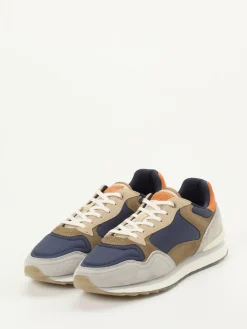 Herren THE HOFF BRAND – Retro-Sneaker aus Veloursleder Navy