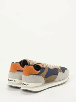 Herren THE HOFF BRAND – Retro-Sneaker aus Veloursleder Navy