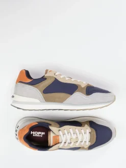 Herren THE HOFF BRAND – Retro-Sneaker aus Veloursleder Navy