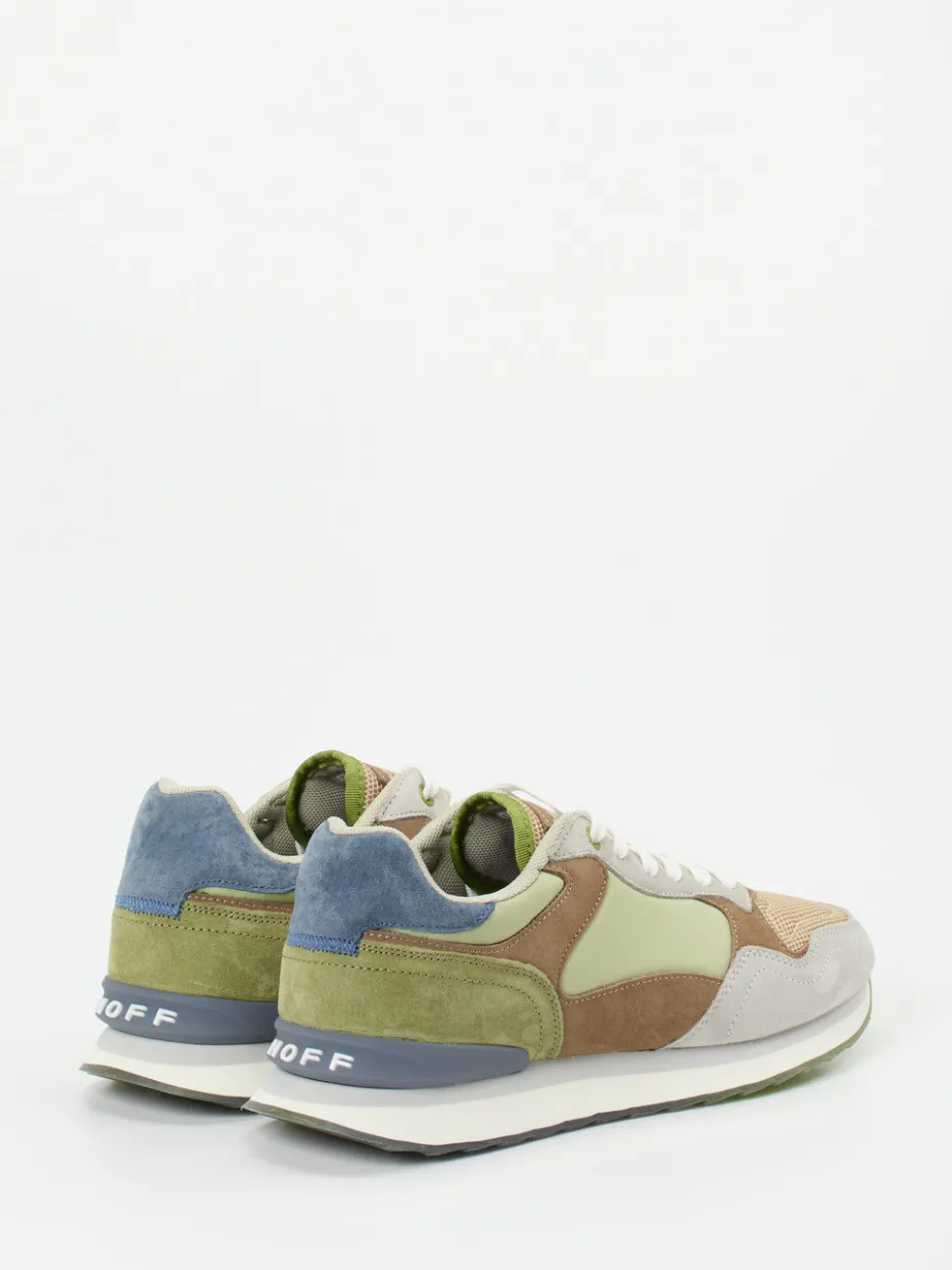 – Retro-Sneaker aus Textil und Veloursleder*THE HOFF BRAND Sale